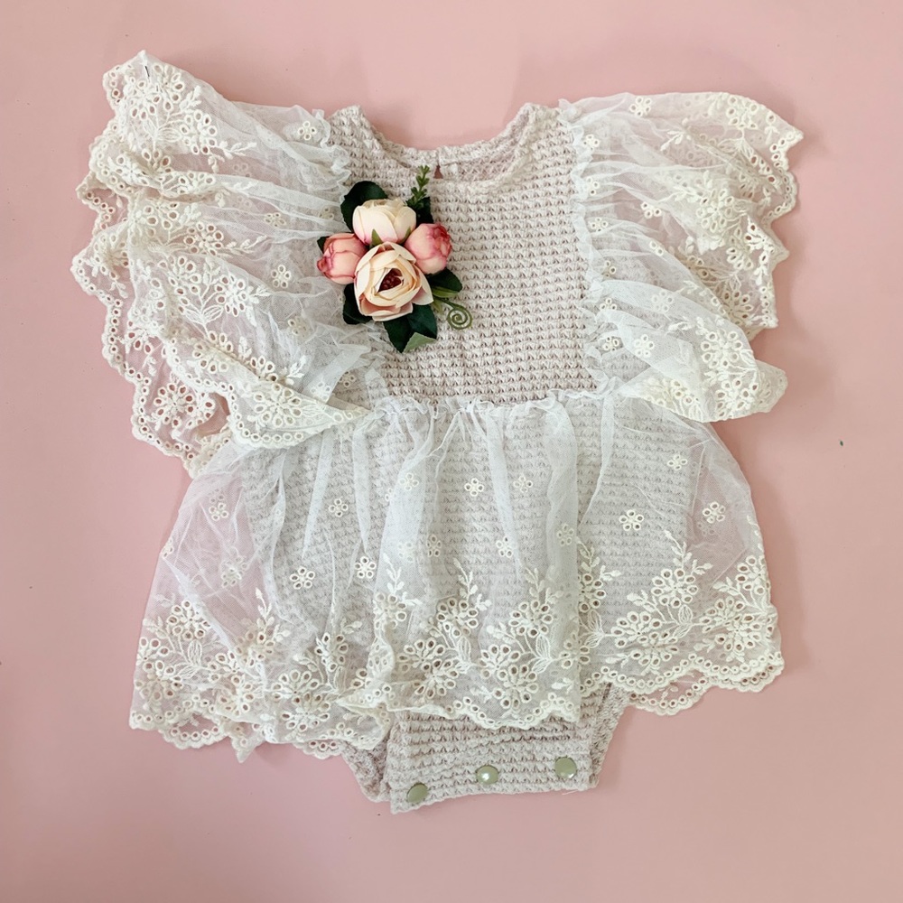 Beautiful lace romper